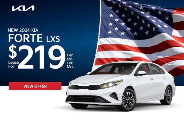 New 2024 Kia Forte LXS Lease Special