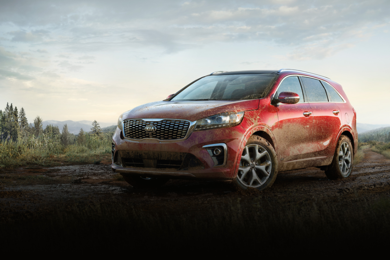 Red 2020 Kia Sorento