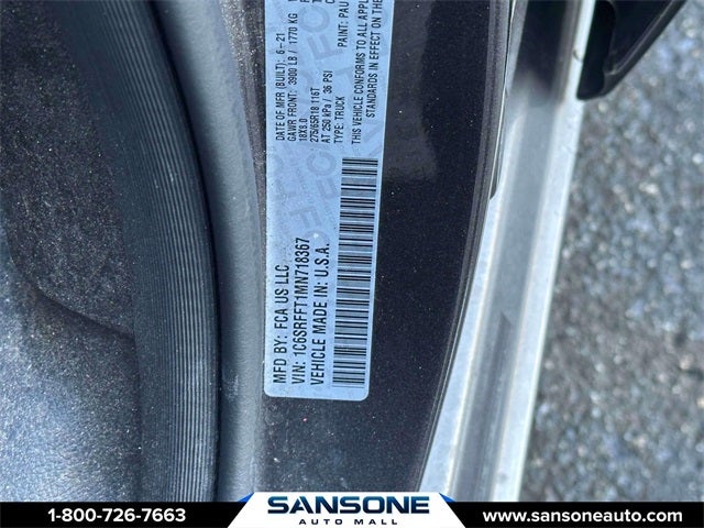 2021 RAM 1500 Big Horn/Lone Star