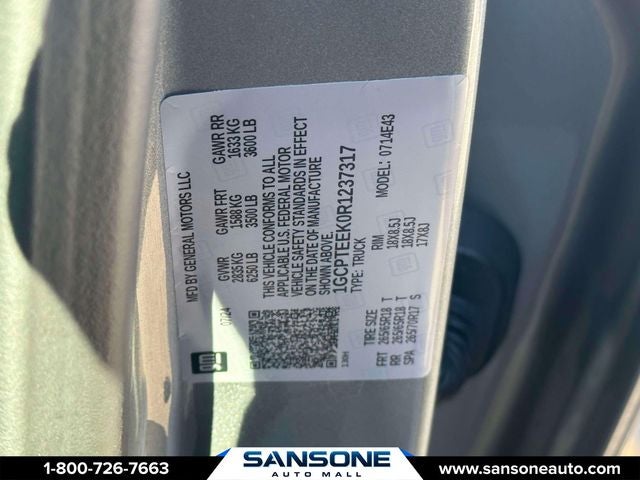 2024 Chevrolet Colorado Trail Boss