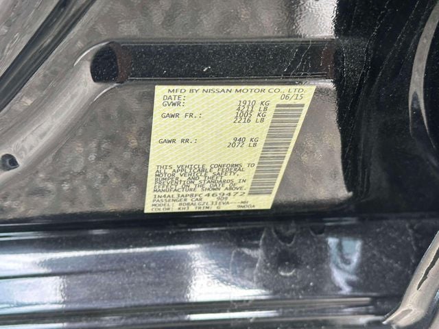 2015 Nissan Altima 2.5 S