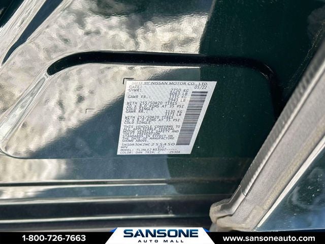 2022 Nissan Pathfinder Platinum