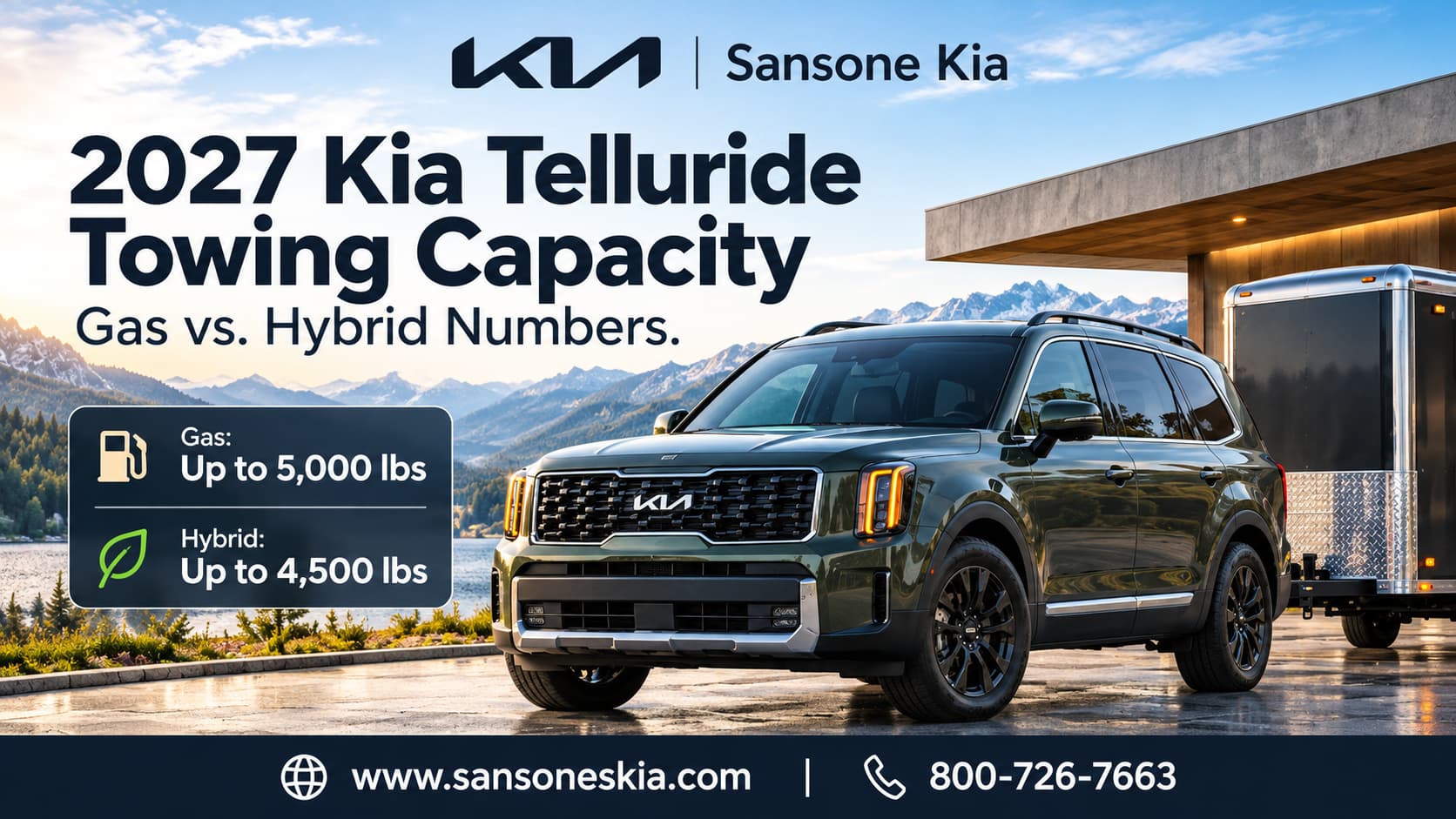 Kia Telluride towing capacity
