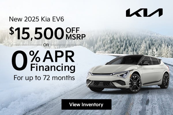 New 2025 Kia EV6 