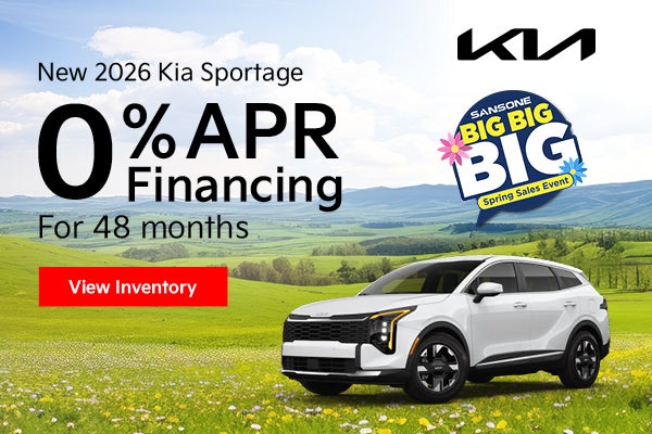 New 2026 Kia Sportage Vehicles 