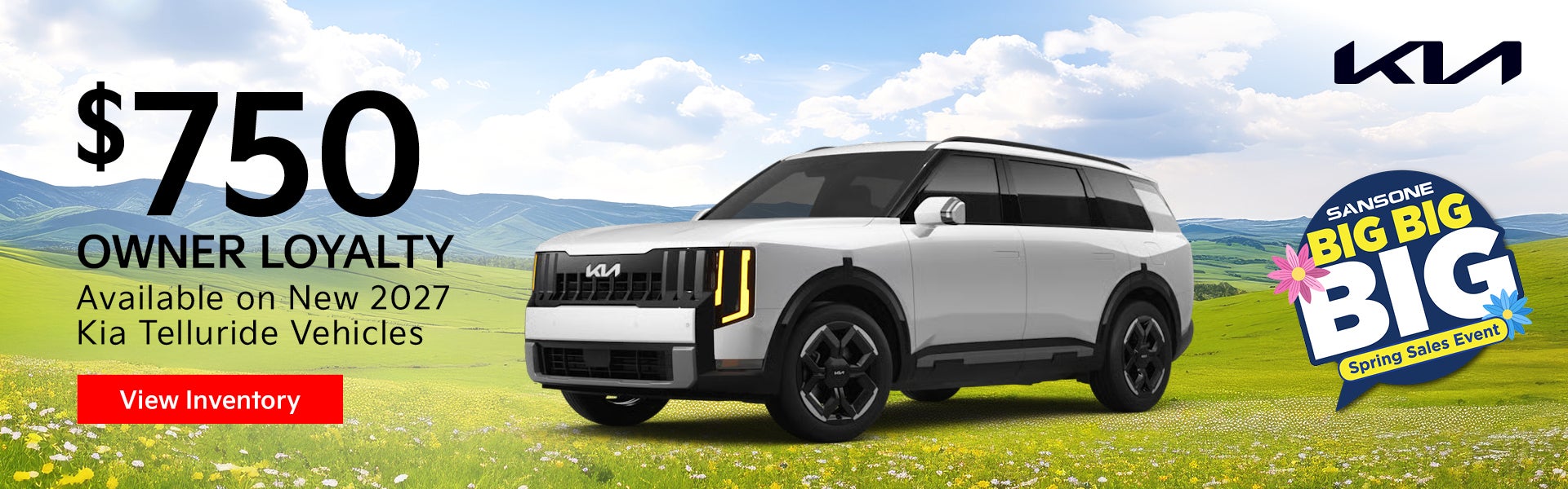 $750 Owner Loyalty Available