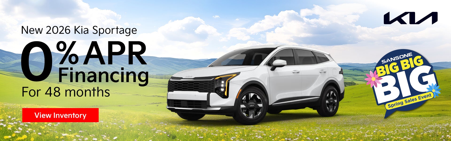 New 2026 Kia Sportage Vehicles 