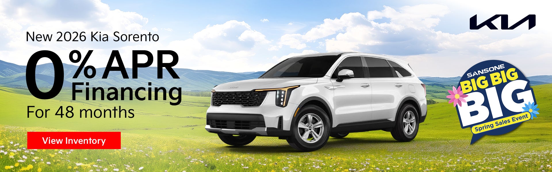 New 2026 Kia Sorento Vehicles