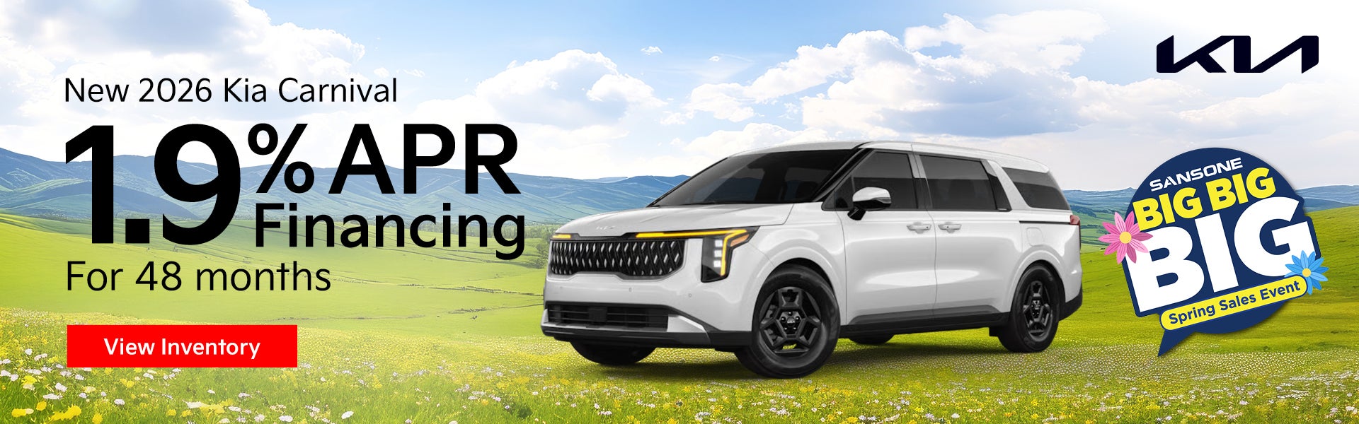 New 2026 Kia Carnival Vehicles