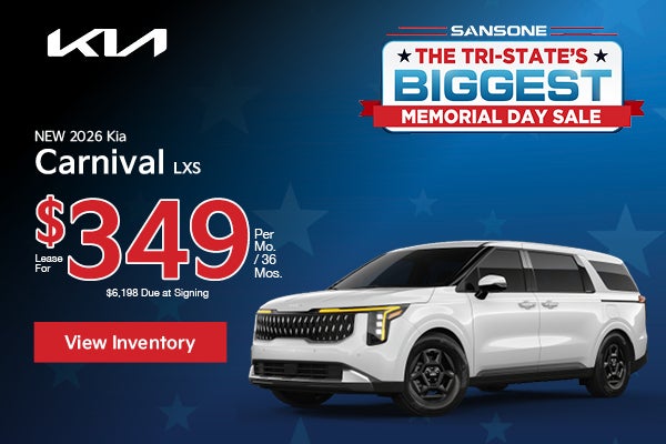 New 2026 Kia Carnival LXS