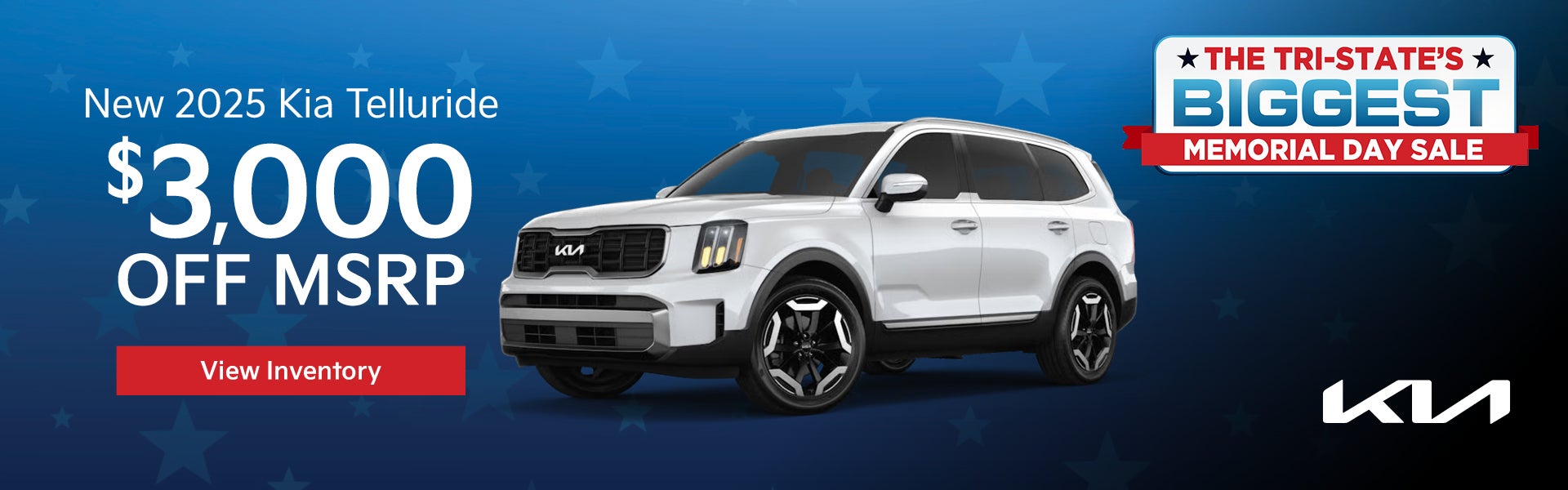 New 2025 Kia Telluride $3,000 Off MSRP