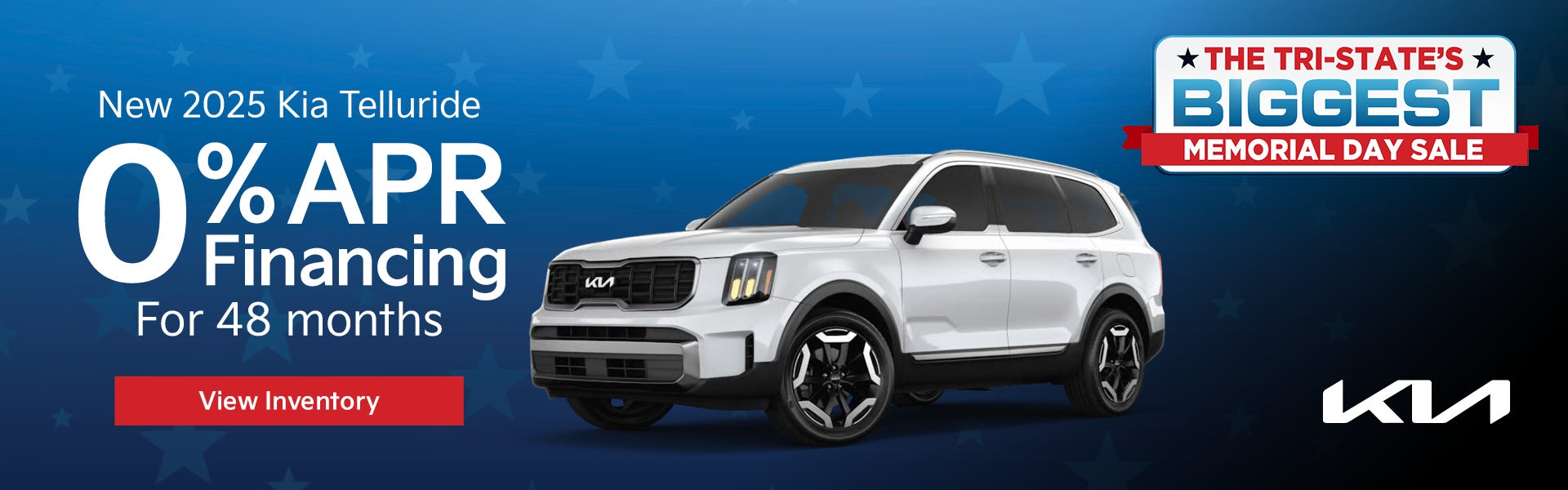 New 2025 Kia Telluride 0% APR Financing for 48 months