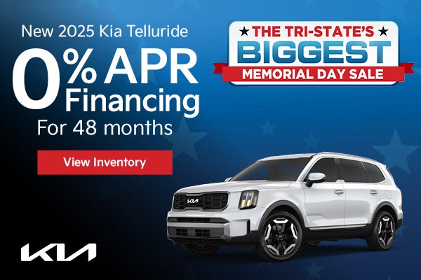 New 2025 Kia Telluride 0% APR Financing for 48 months