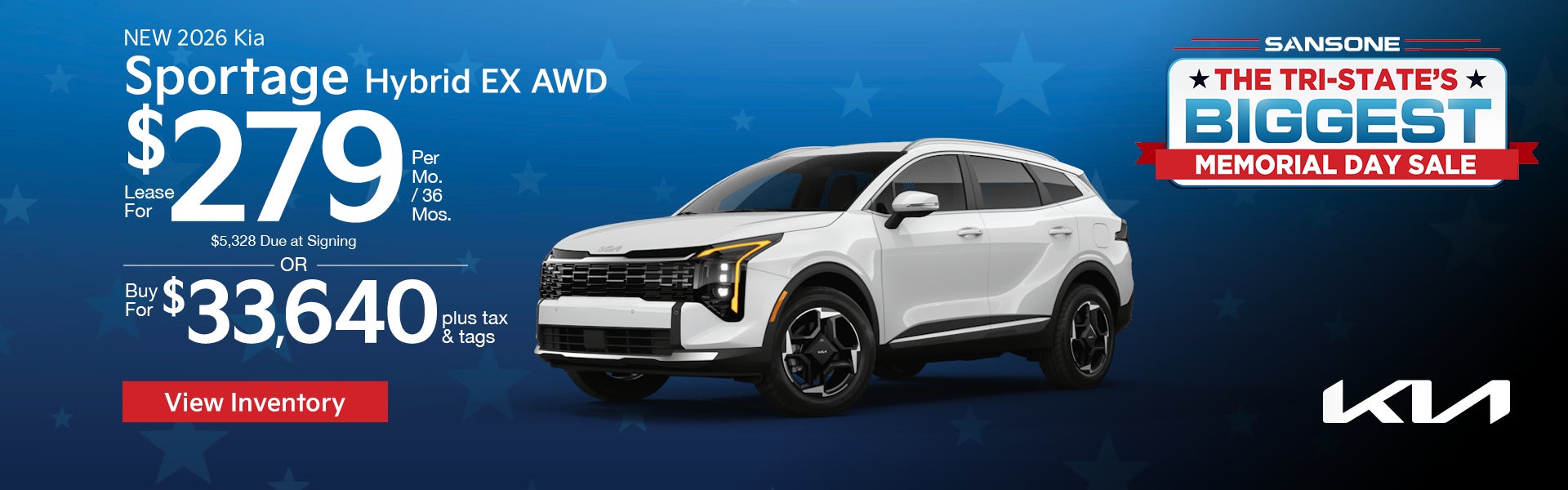New 2026 Kia Sportage Hybrid EX AWD
