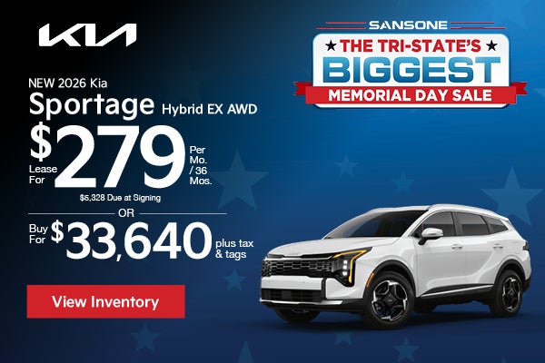 New 2026 Kia Sportage Hybrid EX AWD