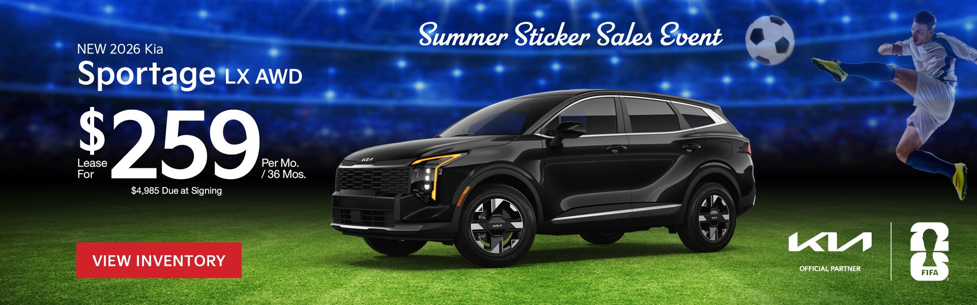 New 2026 Kia Sportage LX AWD