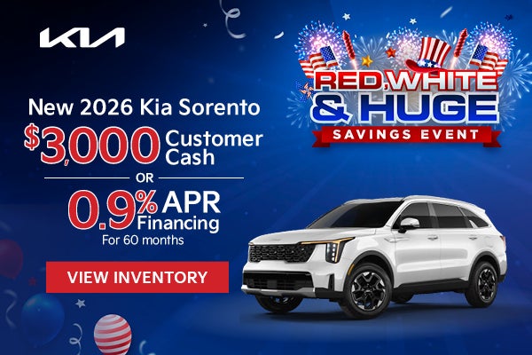 New 2026 Kia Sorento 
