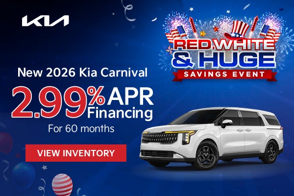 New 2026 Kia Carnival 