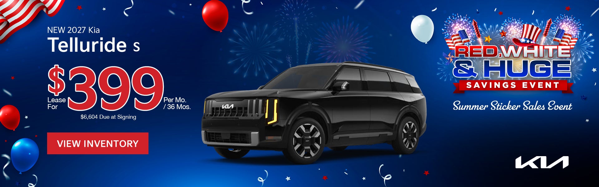 New 2027 Kia Telluride S