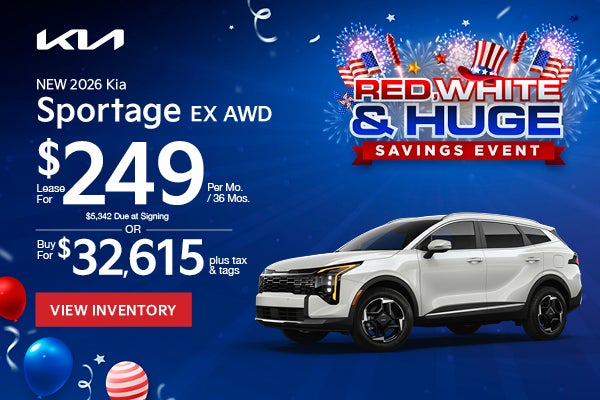 New 2026 Kia Sportage EX AWD