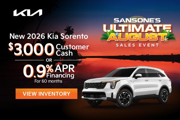 New 2026 Kia Sorento 