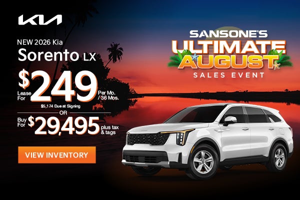 New 2026 Kia Sorento LX 