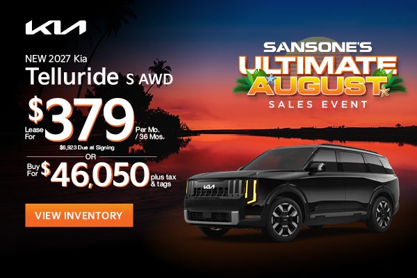 New 2027 Kia Telluride S AWD