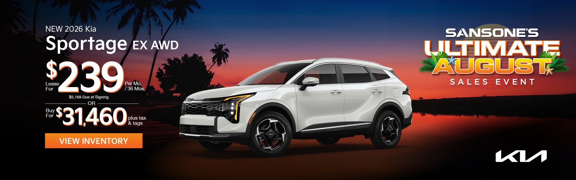 New 2026 Kia Sportage EX AWD