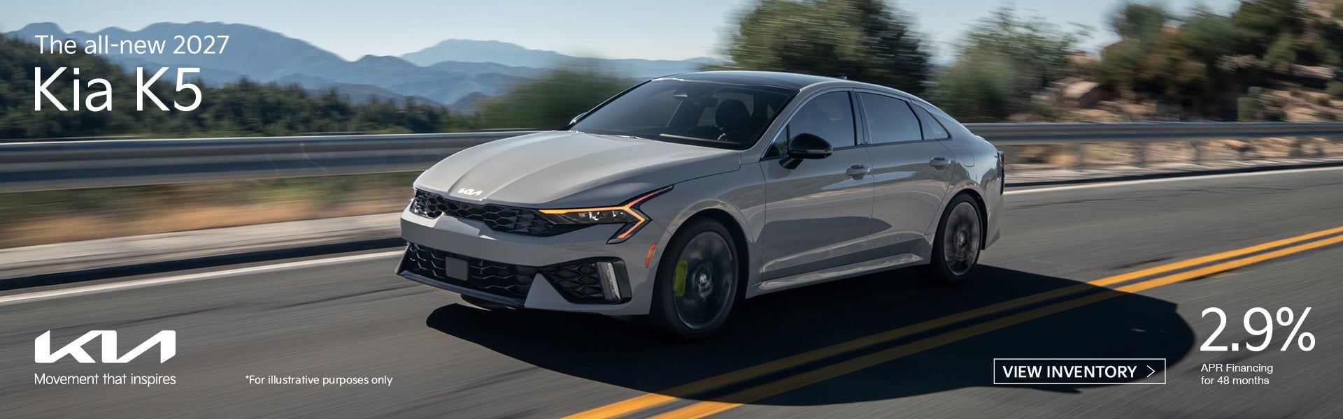 New 2027 Kia K5