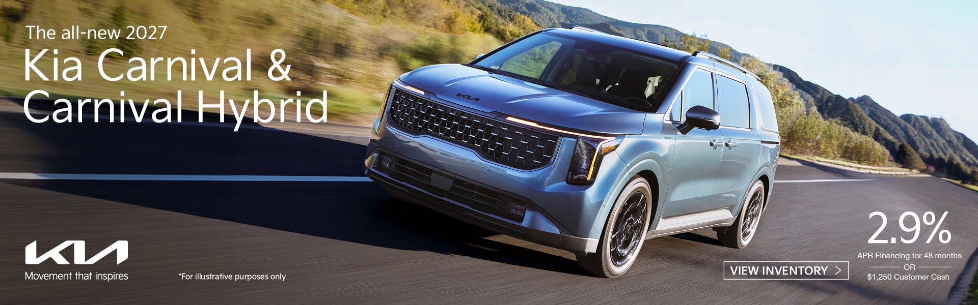 New 2027 Kia Carnival & Carnival Hybrid 