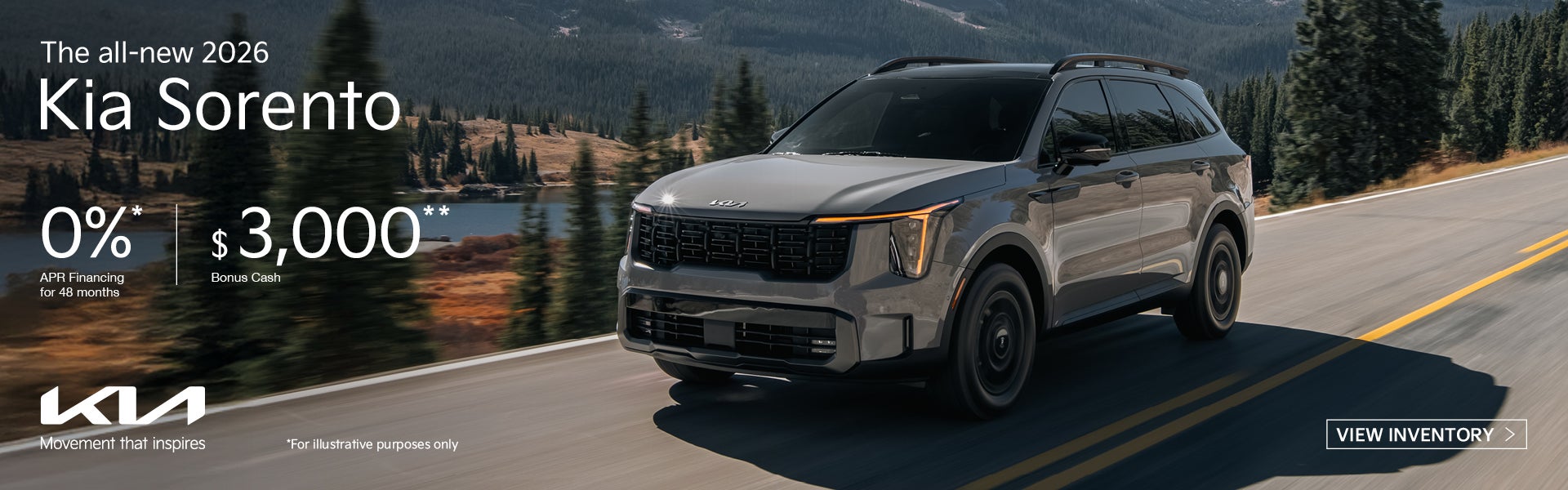 New 2026 Kia Sorento