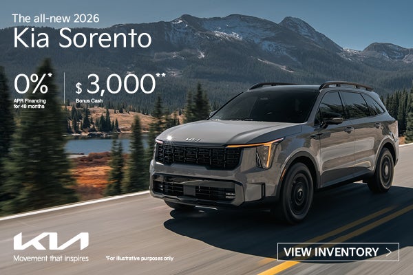 New 2026 Kia Sorento