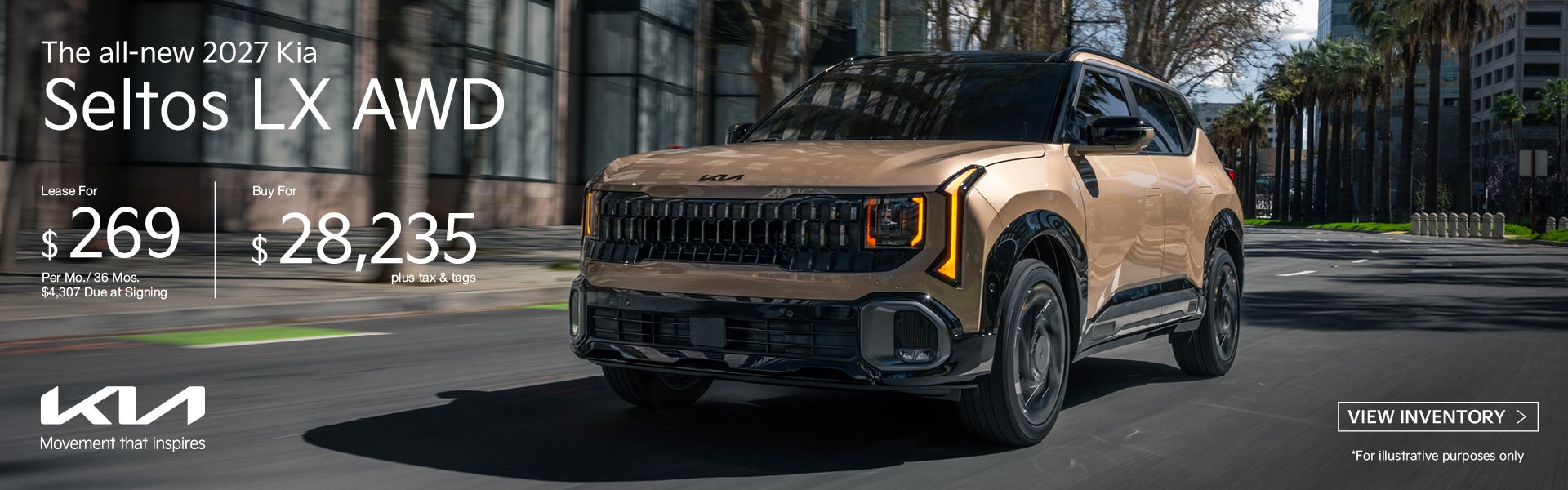 New 2027 Kia Seltos LX AWD