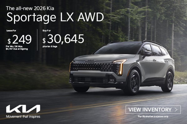 New 2026 Kia Sportage LX AWD