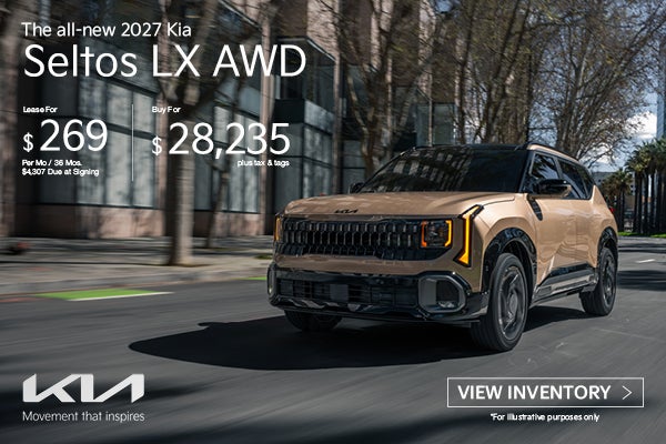 New 2027 Kia Seltos LX AWD
