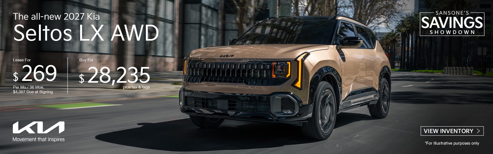 New 2027 Kia Seltos LX AWD
