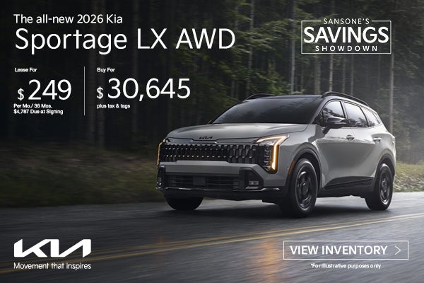 New 2026 Kia Sportage LX AWD