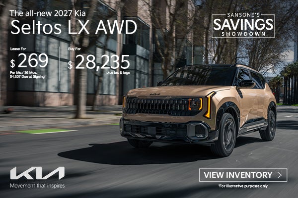 New 2027 Kia Seltos LX AWD