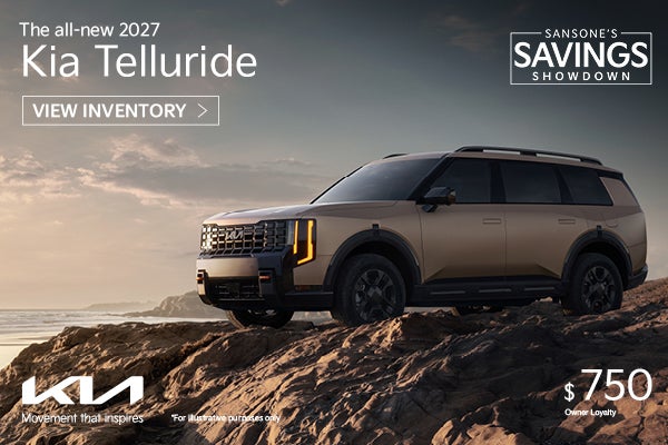 New 2027 Kia Telluride 