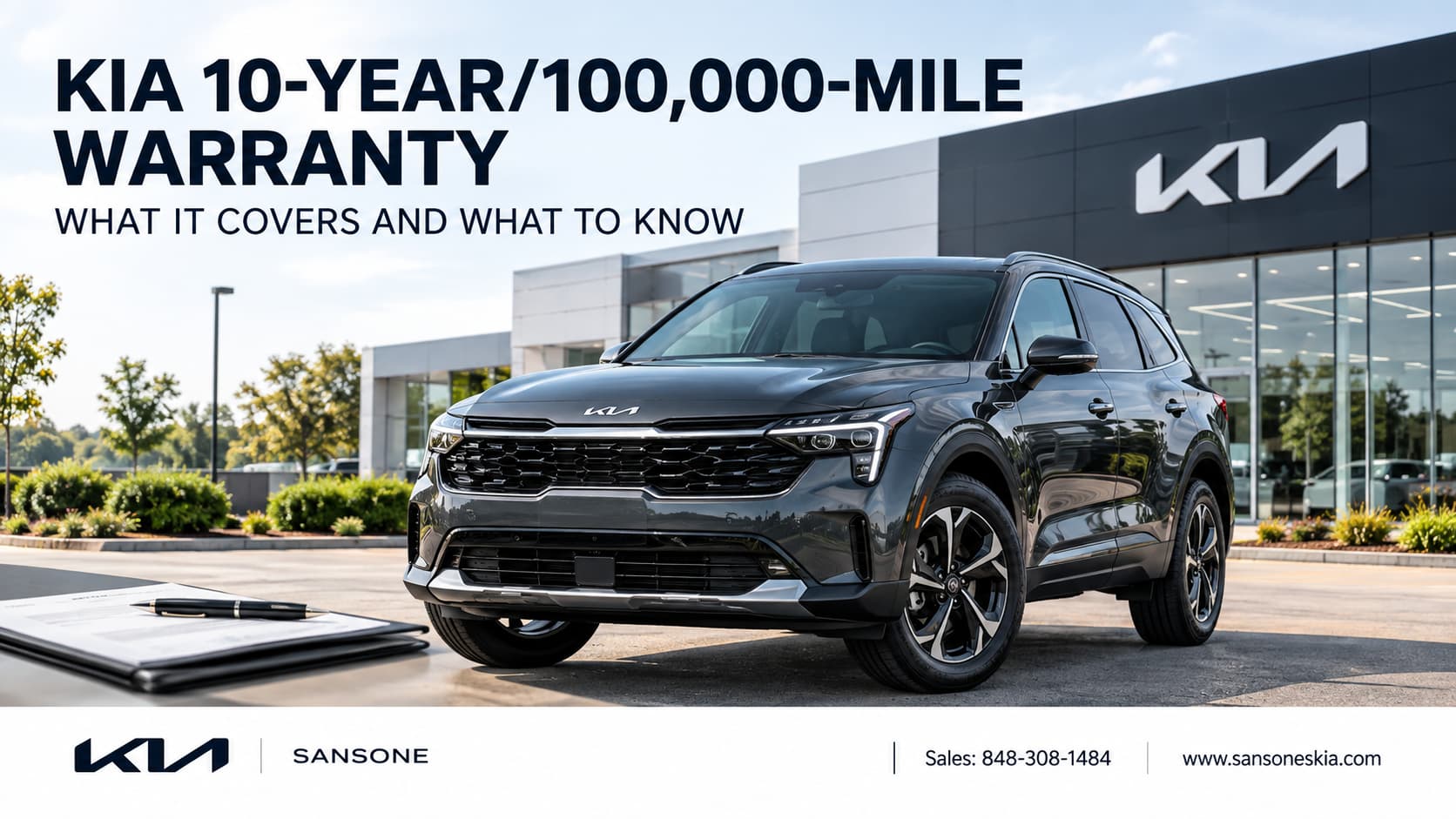 Kia 10-year 100000 mile warranty