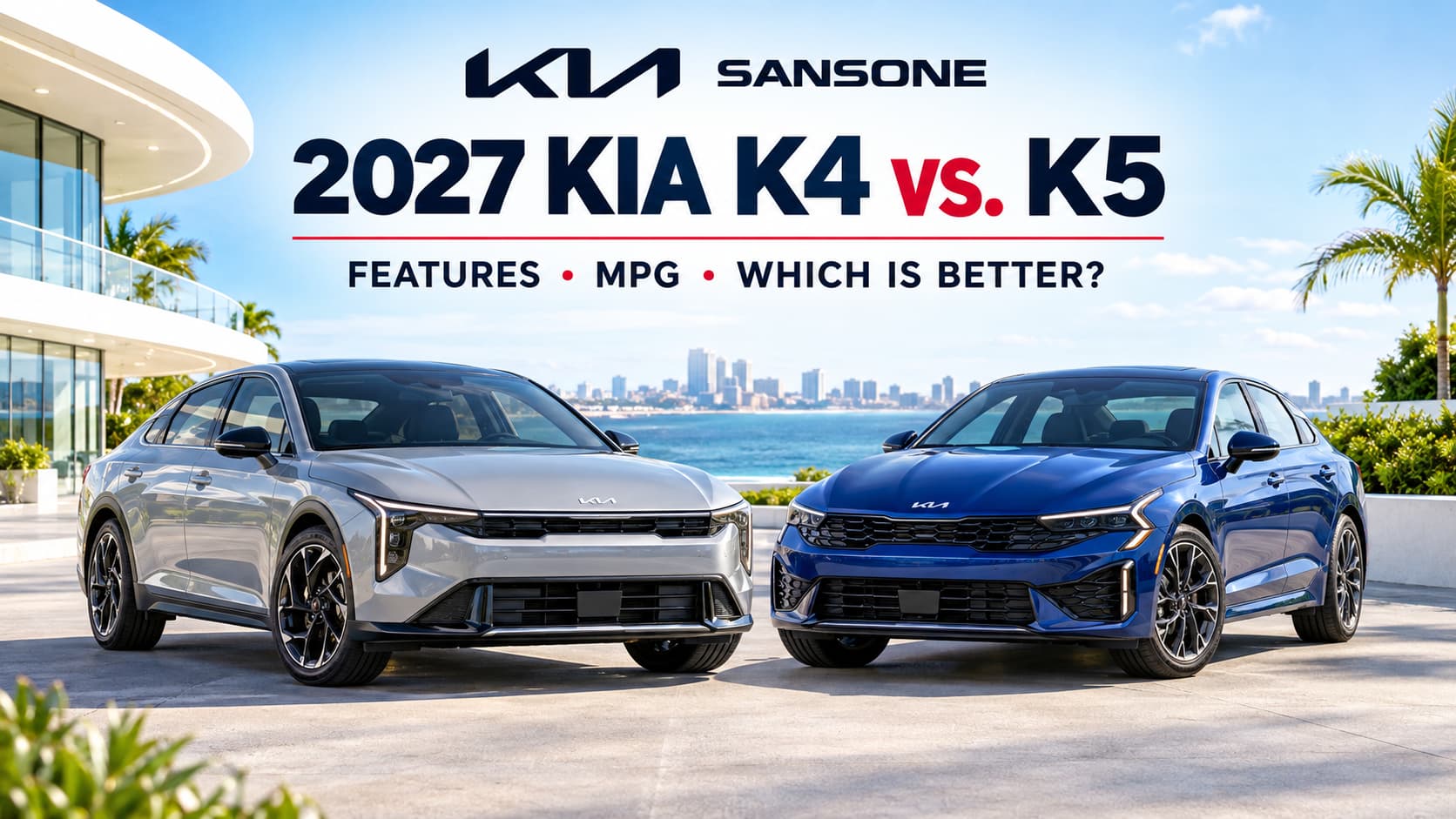 Kia K4 vs Kia K5