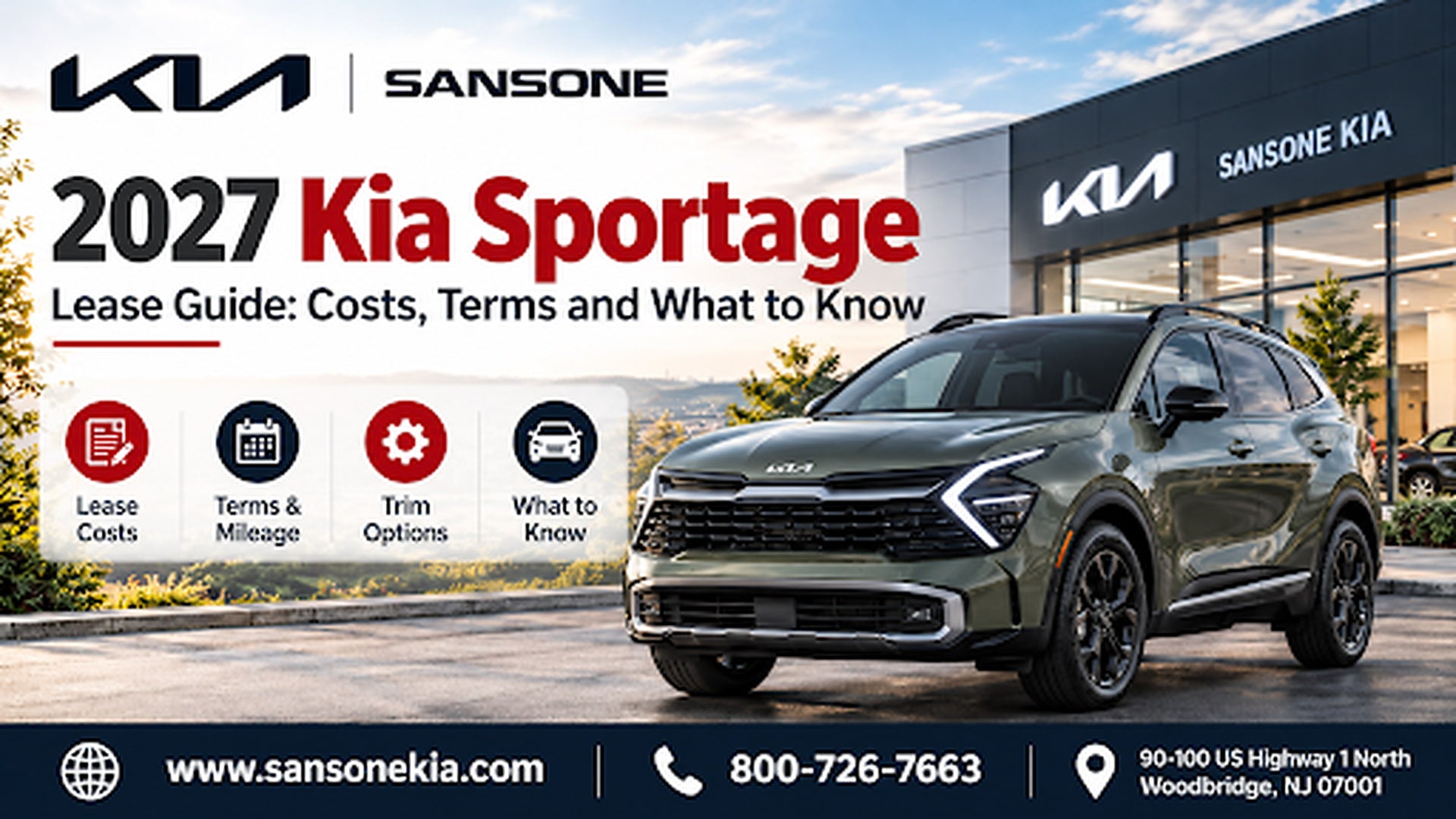 Kia Sportage lease deals